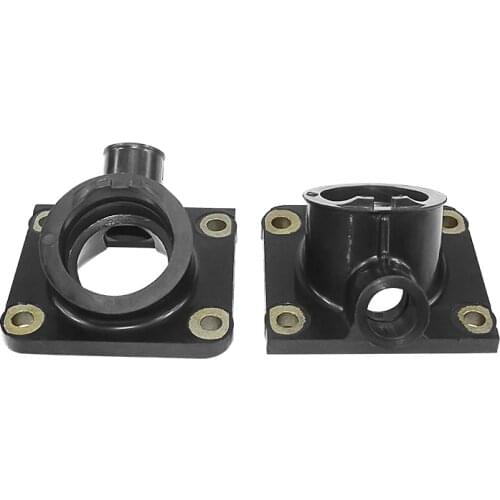 2 pcs Carburetor Intake Manifold Pipe Interface Adapter for Yamaha Banshee YFZ350 YFZ 350 88-06 RD350 RD 350LC 83-89 RZ350 84-85