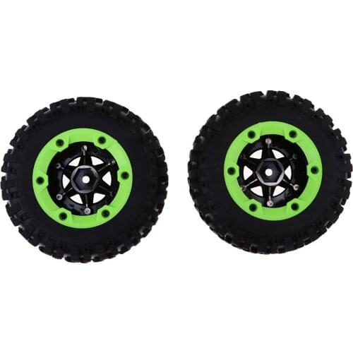 2Pcs Tires Wltoys 12428-0071 1:12 RC Car Spare Parts Right Tire Assembly Tire