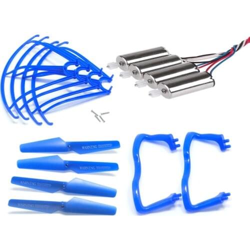 5 COLORS Syma X5 X5C CW CCW Motor And Full Set Replacements RC Quadcopter Helicopter Spare Parts Propeller Blades