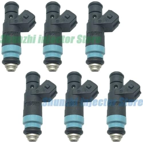 6pcs Fuel Injector Nozzle For Chevrolet Lada Auto Spare OEM:VAZ20735