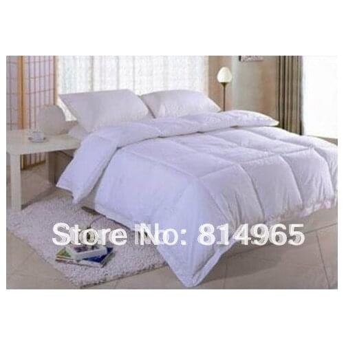 340GSM 7 BLANKET 95% HUNGARIAN GOOSE DOWN KING 240X210CM QUILT DOONA COMFORTER FREE SHIPPING HIGH QUALITY