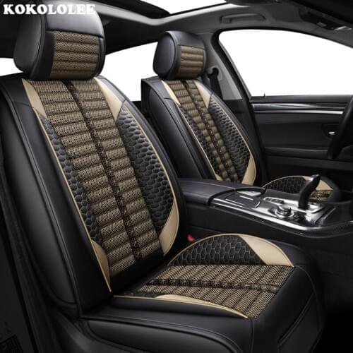 KOKOLOLEE Car seat covers for all car model seat ibiza gg fiat point covers for car seat audi a3 peugeot 206 covers