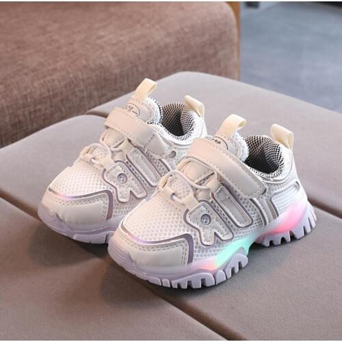 Size 21-30 Kids Shoes Luminous Sneakers for Kids Toddler Girls Shoes Led Sneakers for Boys Girls Kids Shoes Sneakers with Light