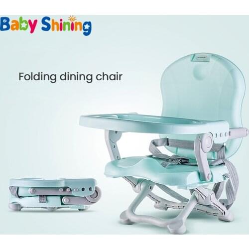 Baby Dining Chair Childrens Eating Seat Multifunctional Foldable Portable Dining Table and Chair Baby Learning Chair 6M-6Y