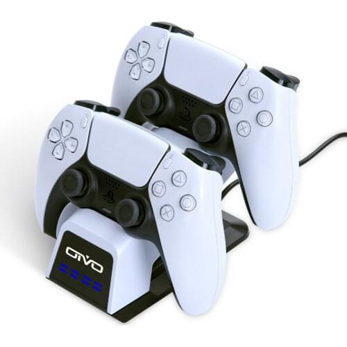 Dual Fast Charger for Sony PlayStation 5 Controller Type-C Charging Cradle Dock Station for PS5 Joystick Gamepad Charging Stand