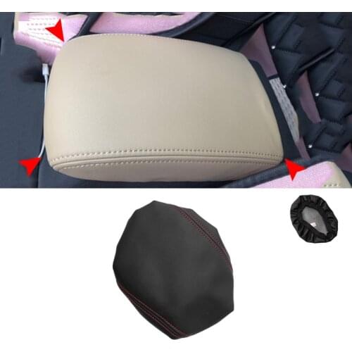 For VW Golf 7 MK7 VII 2014 2015 2016 Microfiber Leather Car Interior Center Control Armrest Box Pad Cover Trim