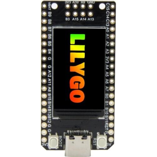 LILYGO TTGO T-Display-GD32 GD32VF103CBT6 Main Chip ST7789 1.14 Inch IPS 240x135 Resolution Minimalist Development Board