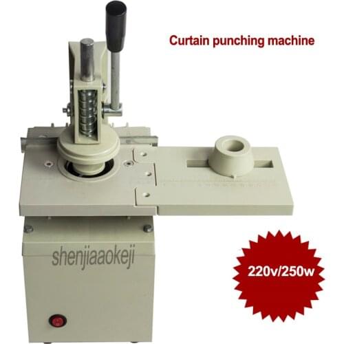 Curtain punching machine 220v 250w K2 curtain puncher hole opener curtain drilling machine +2 knife head