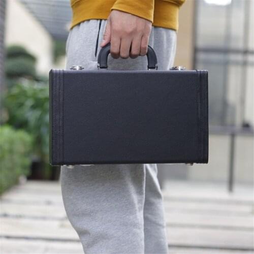 Fashion Black Foam Padded Thicken Oxford Cloth Sotrage Bag Clarinet Box Case with Handle Strap Clarinet Protection Accessories