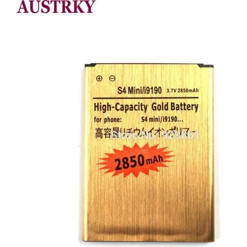 New B500BE 3pins Battery For Samsung GALAXY S4 Mini I9190 I9192 I9195 I9198 S4Mini Phone 2850mAh 3Pins Li-ion Batteries