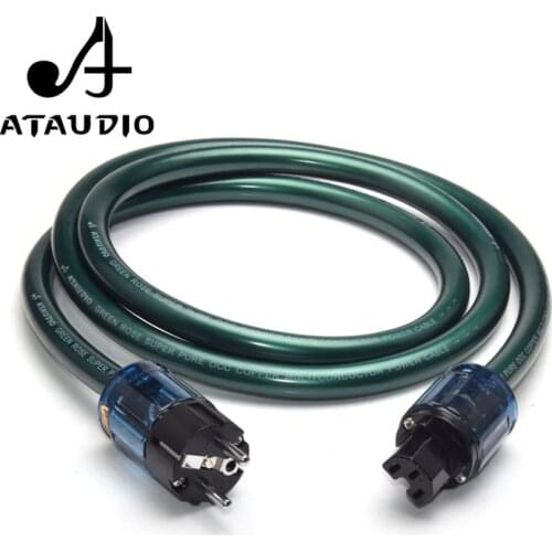 ATAUDIO Hifi Power Cable High Purity OCC Power Cord With European Power Plug