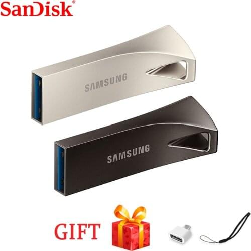 SAMSUNG 100% USB Flash Drive Disk Metal Mini Pen Drive 256GB 128GB 64GB 32GB USB 3.1 Pendrive Memory Stick Storage Device U Disk