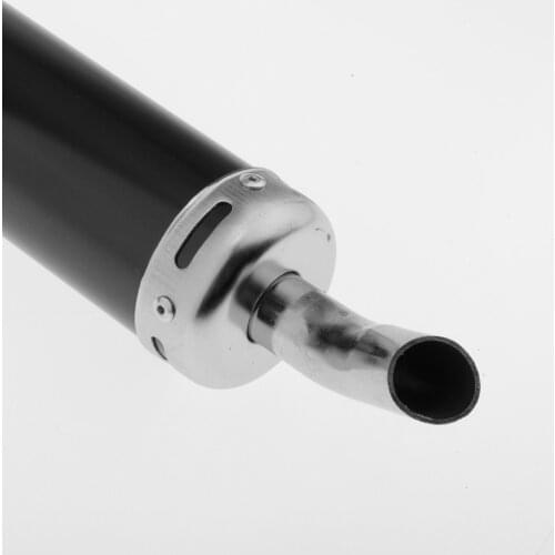 Motorcycle Exhaust Muffler Pipe Modified for 50/70/90/110/125/140/150CC Dirt Bike, Scooter, ATV, Quad