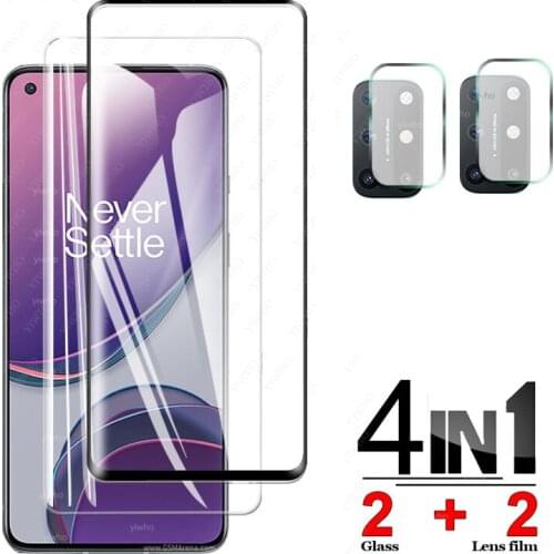 Tempered Protective Glass for OnePlus 8T 5g Screen Protector on One Plus 8T 1+8T 5g Camera Lens Glass Oneplus8t5g KB2007