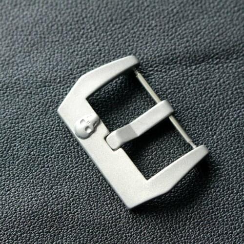 Skull Watch Clasp 18mm 20mm 22mm 24mm Silver Stainless Steel Brushed Watch Accessories Watchbands Strap Pin Buckle