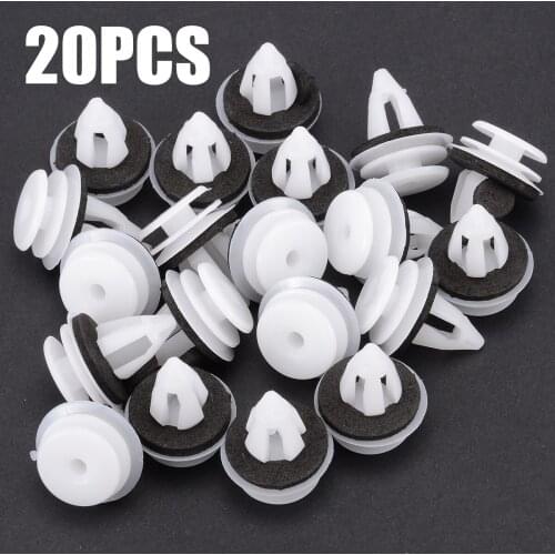 20pcs Car Interior Front Rear Door Card Panel Fascia Lining Trim Clips 51418224768 51410407984 For BMW