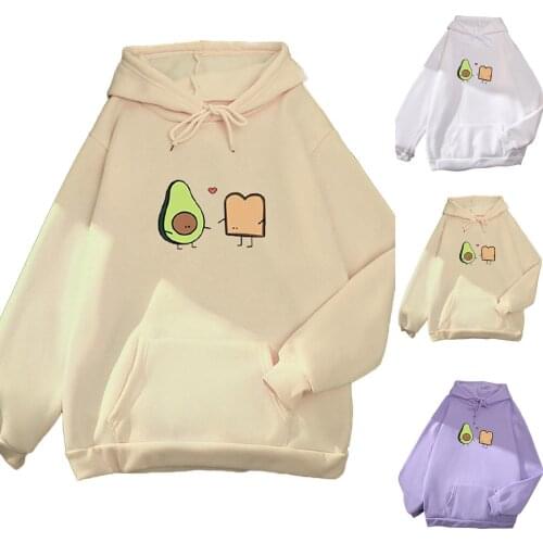 2021 Womens Casual Printed Top Comfy Simple Sweatshirt Long Sleeve Loose Hooded Sweatshirt Top With Pocket Fast Free Shipping