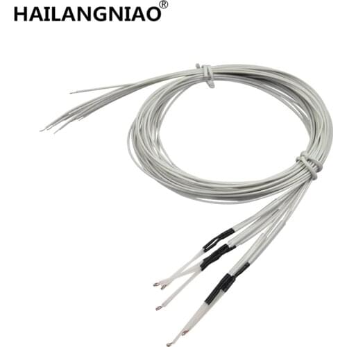 10Pcs/lot 100K ohm NTC 3950 Thermistors with cable for 3D Printer Reprap Mend B