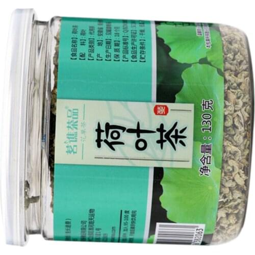 100% Organic Slimming Lotus Leaf Tea Transparent Canned Herbal Tea 130g