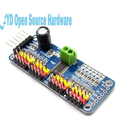 PCA9685 16 Channel 12-bit PWM Servo motor Driver I2C Module Robot