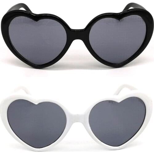 2 Color Heart Effect Diffraction Glasses Peach Heart Special Effects Eyeglasses Music Festival Heart Diffraction Glasses Y1AC