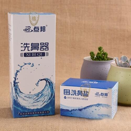 30Bag/Box Nasal Rinse Mix Salt Allergies Relief for Wash Bottle Portable Nose Irrigator Accessories