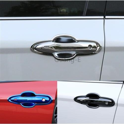 For Toyota New Camry XV70 2017 2018 2019 2020 Car Cover Protection Stick Frame Lamp Trim Car Door Handle Armrest 4pcs