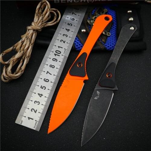 BM15200 Fixed Blade Knife Tactical Knifes Camping Survival Knives Hunting Knife EDC Multi-Tool G10 Outdoor Self Defense Knife