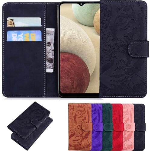 Tiger Leather Wallet Case Etui For Moto E7 E6S E 2020 G9 Plus G8 Power Lite Edge One Fusion G Stylus 2021 Card Solt Stand Cover