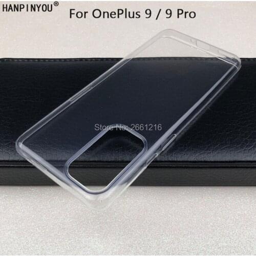 For OnePlus 9 OnePlus9 Pro 1+9 New Ultra Thin Soft TPU Silicon Gel Transparent Camera Protect Case Back Cover