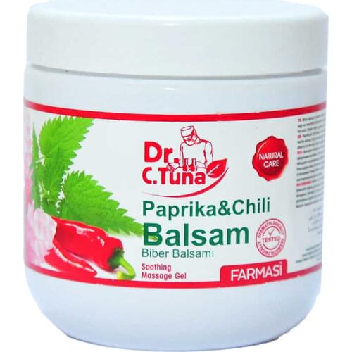 Dr. C. Tuna Peppered Massage Gel 500 ML