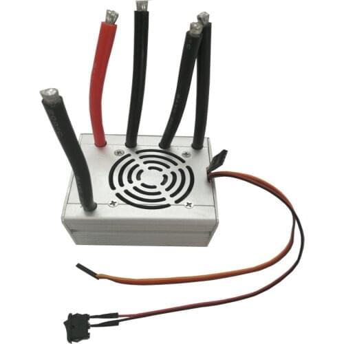 Flier 12S 250A For brushless Car esc with 5.5V/5A internal BEC and ON/OFF switch and program box