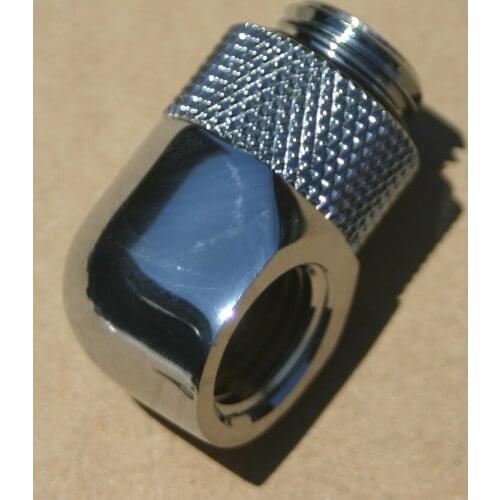 G1/4" 90 Degree Rotary Adaptor Fitting Water Cooling,P/N:BS-90DGROFI