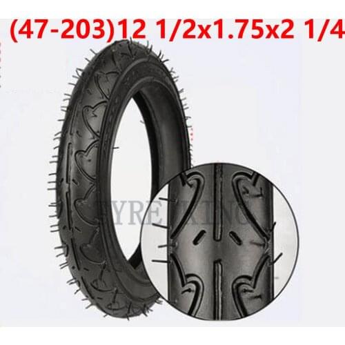 Hot Sale 12-inch Tyre Childrens Bicycle, Folding Bicycle Accessories Inner Tube Outer Tire(47-203)12 1/2X1.75X2 1/4