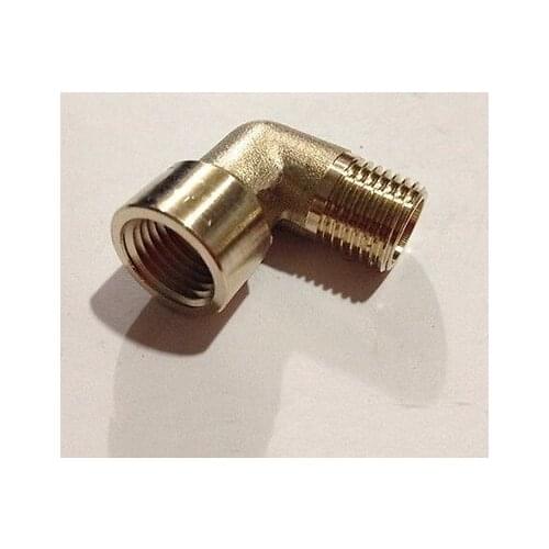 Brass ELbow Pipe fitting Connector Coupler 90 Deg 1/2" BSP Female to 1/2" BSP Male Thread for water fuel