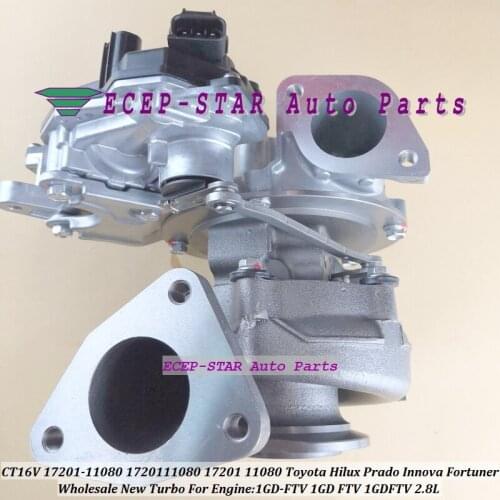 MFS billet Turbo CT16V 17201-11080 17201 11080 1720111080 For Toyota Hilux Prado Innova Fortuner 1GD-FTV 1GD FTV 2.8L 2GD 2.4L