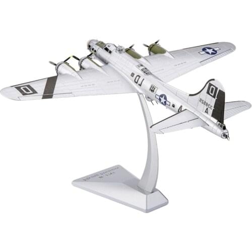 1/72 B-17 Bomber Helicopter Alloy Model Airplane & Dispaly Stand Home Decor