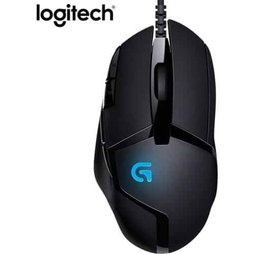 Logitech G402 Wired Gaming Mouse Gamer 4000dpi Backlit Game Mice Original Mause
