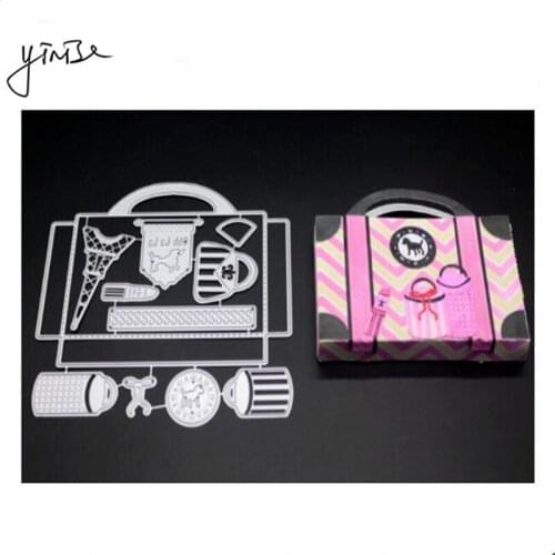 VCD137 Hand Box Cut SCRAPBOOK Metal Cutting Dies For Scrapbooking Stencils DIY Album Cards Decoration Embossing Folder Die Cuts