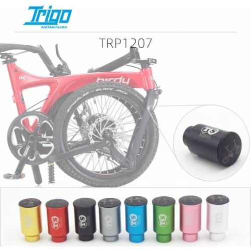 Trigo TR1207/1208 Bike Quick Release Front Wheel Light Holder CNC Made Bicycle Parts