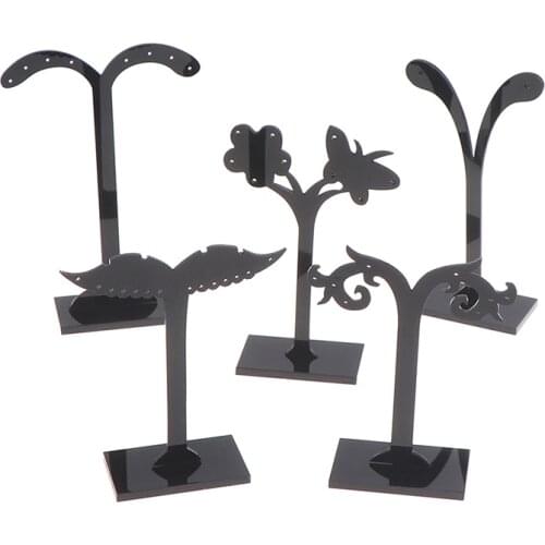 1/3Pcs Crotch Earring Ear Studs Jewelry Rack Display Stand Storage Hanger Holder
