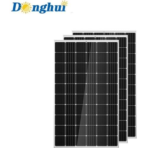 Donghui high quality solar panel 250w monocrystalline for home price india