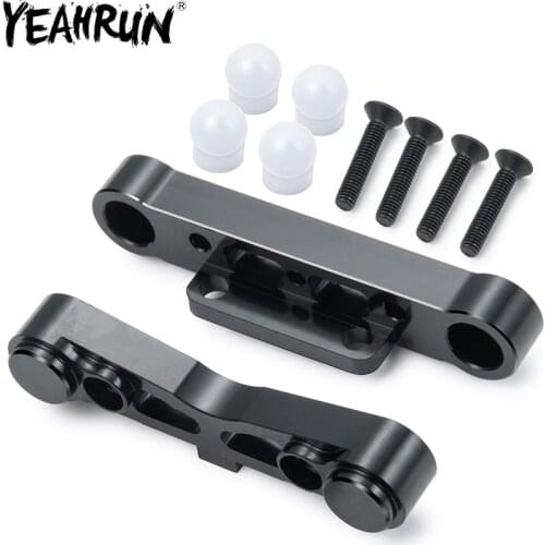 YEAHRUN Rear Lower Suspension Mount Kit for 1:8 ARRMA KRATON/SENTON/TYPHON/TALION RC Off-Road Car