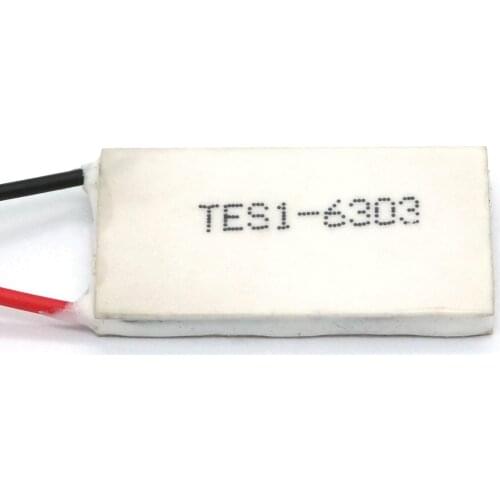 15x30mm TES1-6303 Heatsink Thermoelectric Cooler Peltier Cooling Plate Refrigeration Module