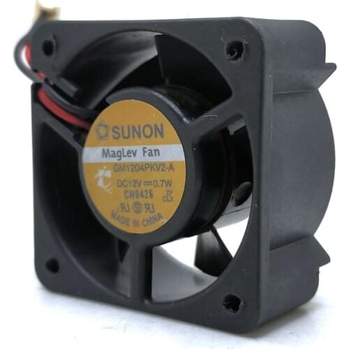 2pcs 4020 12V Magnetic Mute Cooling Fan GM1204PKV2-A 4CM Switch 0.7W