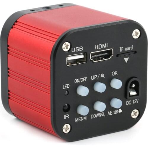 2020 4K 1080P USB HDMI SONY IMX337 C Mount Electronic Digital Industrial Video Microscope Camera For Phone PCB Repair Soldering