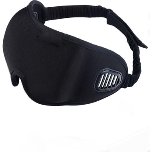 3D Soft Sleep Mask Natural Sleeping Eye Mask Eyeshade Cover Shade Eye Patch Blindfold Travel Eyepatch Bandage For Night Sleep