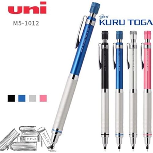 One Piece Uni M5-1012 Mechanical Pencils Kuru Toga High Grade Auto Lead Rotation Pencil - 0.5 mm