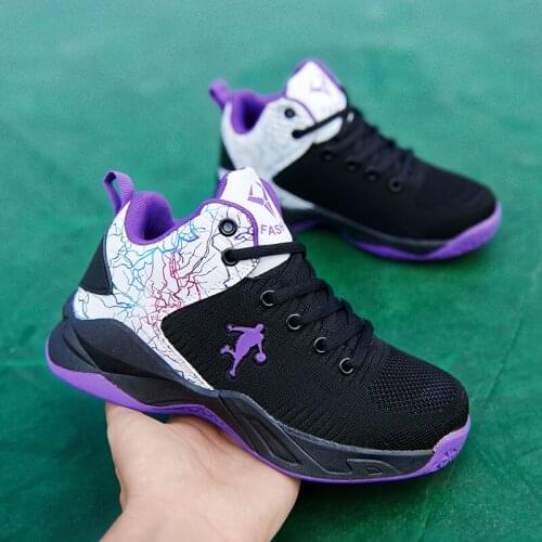 Boys Men Basketball Shoes New Brand Kids Sneakers Outdoor Big Kids Non-slip Sports Shoes Footwear Shoes Basket Sport