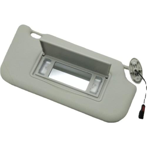 Zeroclearance Brand New Genuie Sun Visor For Ford Focus 2012-2017 with a make-up mirror sun visor car sun visor With light gray